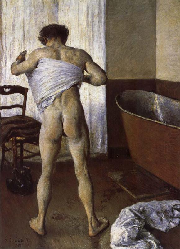 Gustave Caillebotte The man in the bath china oil painting image